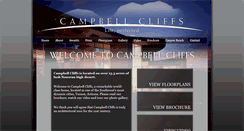 Desktop Screenshot of campbellcliffs.com